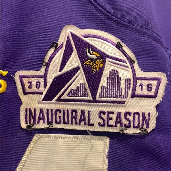 Patterson vikings home jersey size 44 - Picture 5 of 5